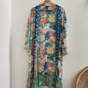 vince camuto - kimono duster